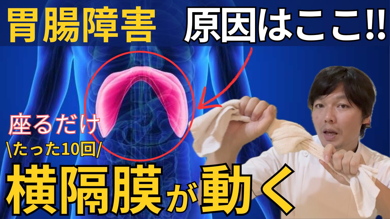 【東洋医学】機能性ディスペプシア｜タオル1本で胃もたれ解消する3つのセルフケア