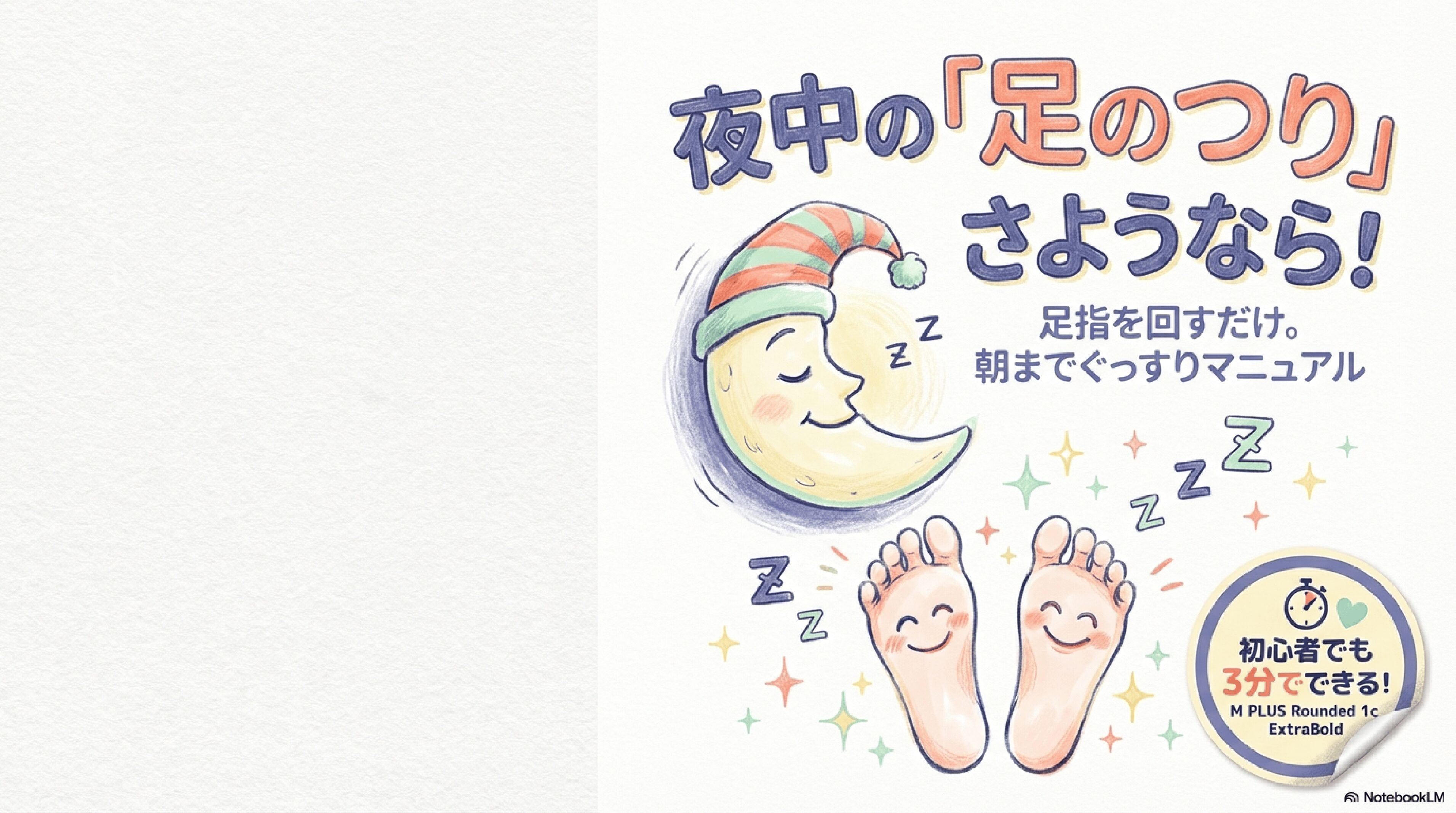 こむら返り改善法｜足の指体操で1週間で解消