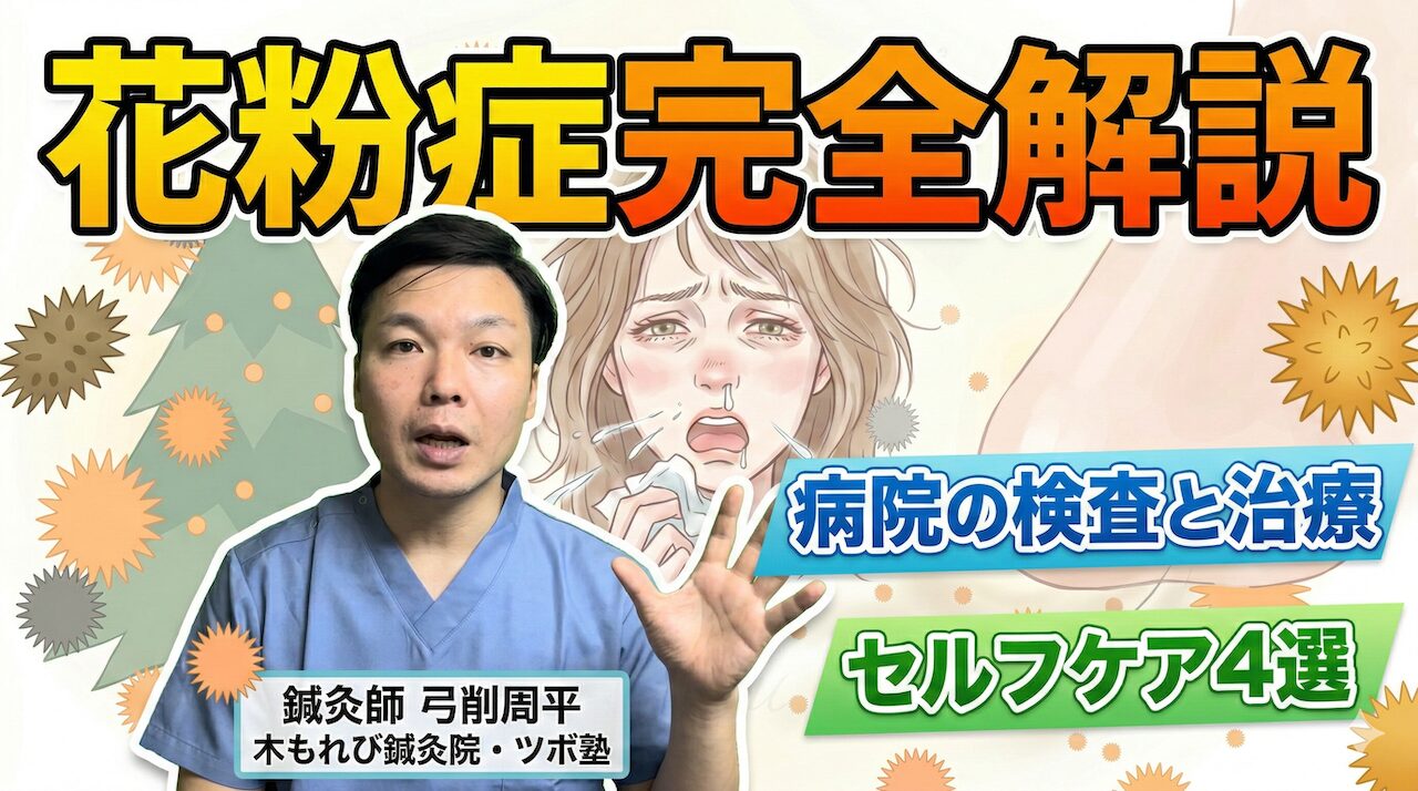 花粉症の検査の読み方と即効セルフケア4選｜鍼灸師解説